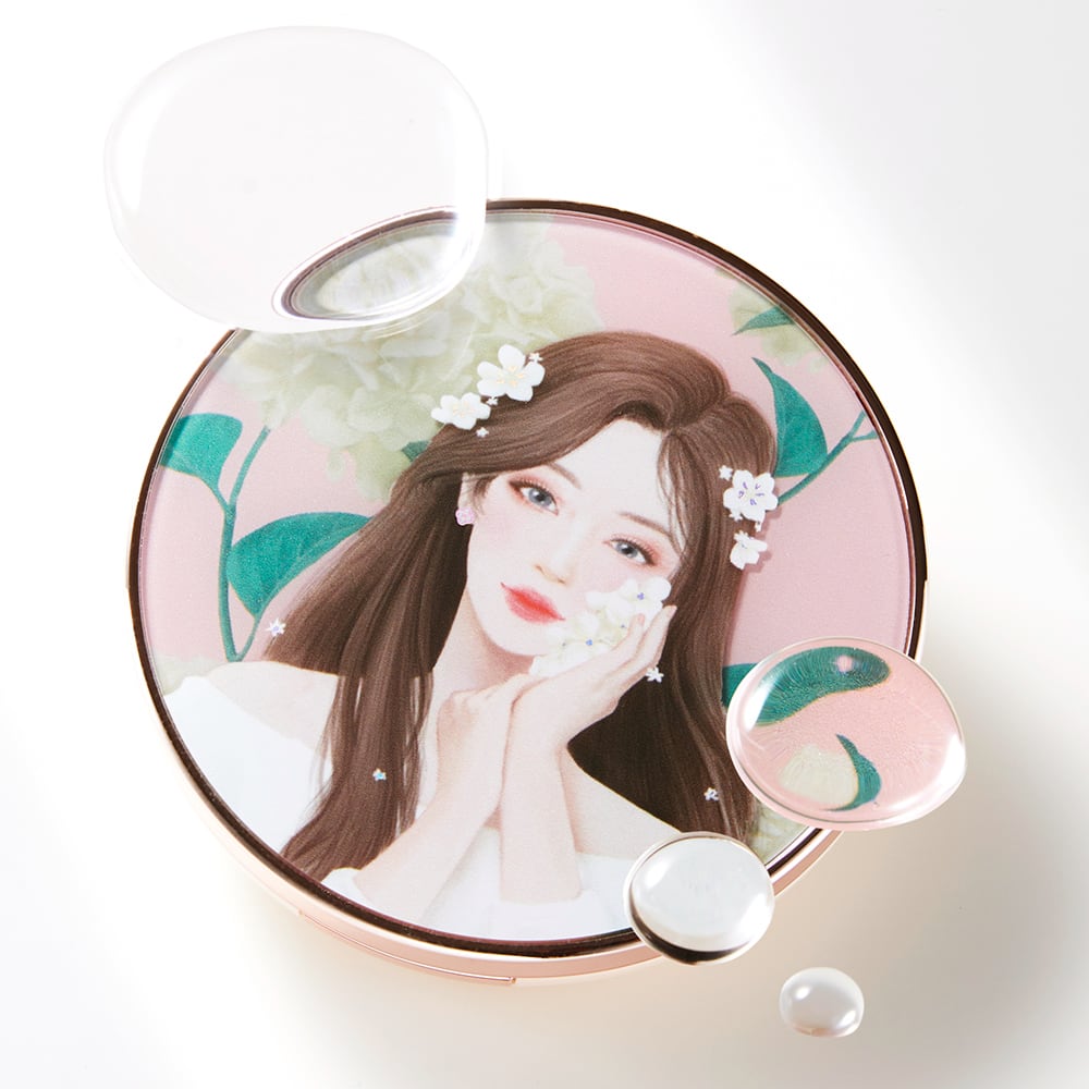 메이크업헬퍼 빅사이즈 블러 프로 피니쉬 파우더 팩트 25g 스위트 소피아 이미지 3