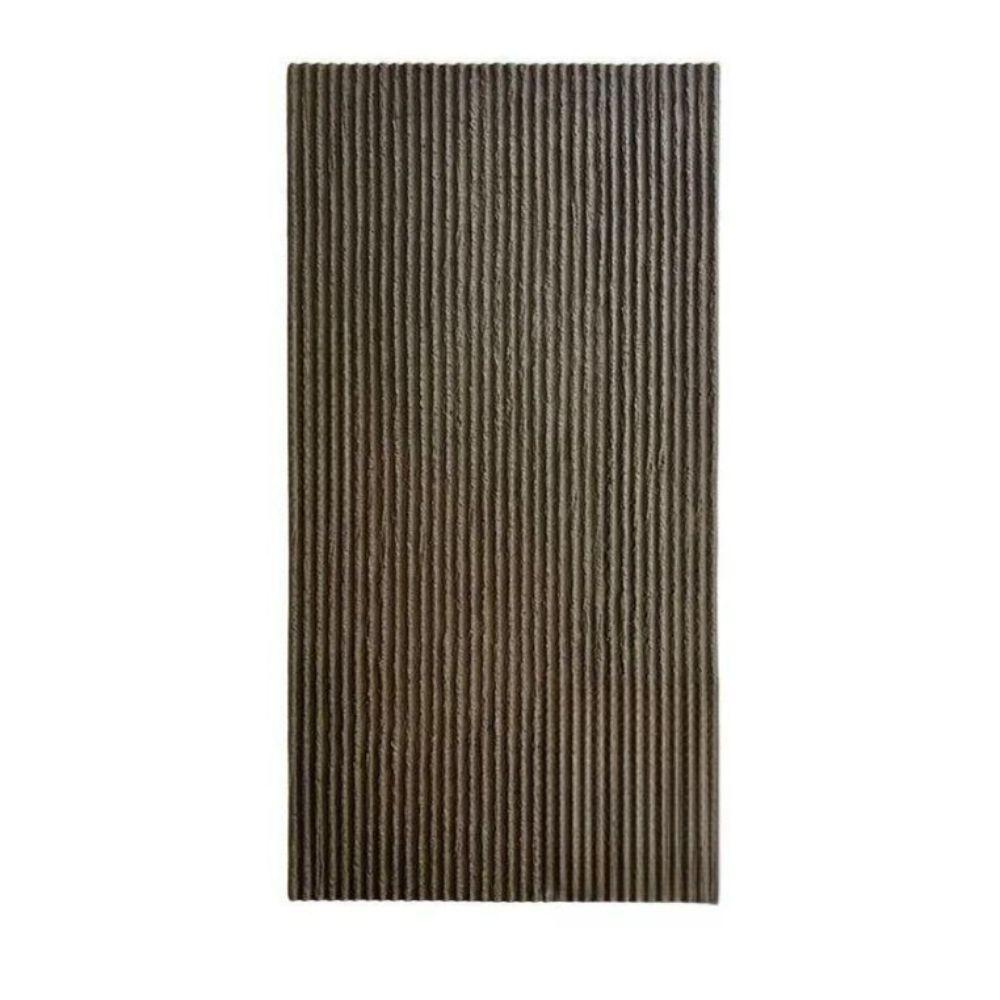 돌모양 석재 입체타일 스페이스 PU 스톤 물결무늬 PU 화이트 120x60cm - 상품 이미지