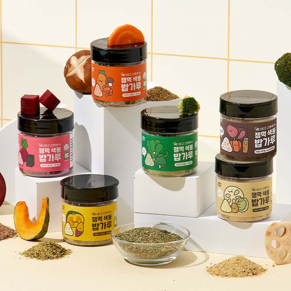 잼먹 후리가케 색동 밥가루 50g