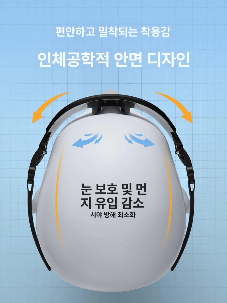 사이클링 안경 고글 자전거 자외선 차단 방풍 야외 스포츠 선글라스 라이딩 도로 사이클링 전문가용 블랙 프레임 블랙 그레이 렌즈 휴대용 수납 - 상세 이미지 5