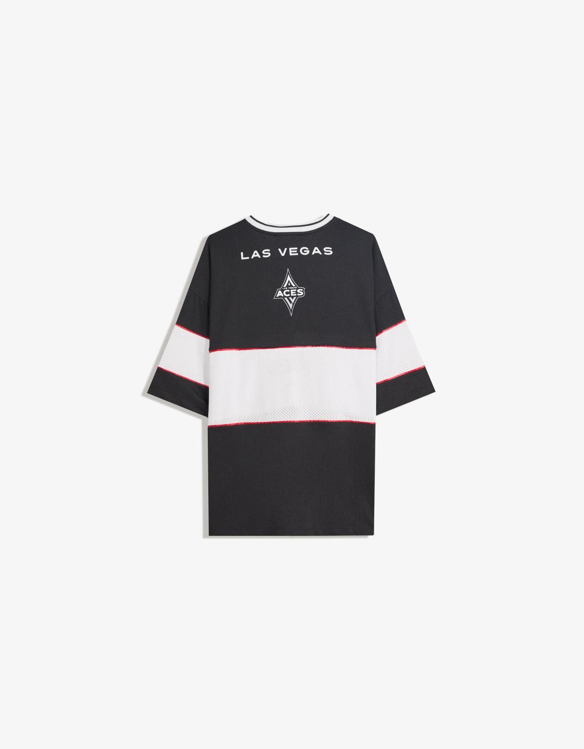 버쉬카 스포츠 레트로 WNBA 반팔 티셔츠 7602/360 BLACK - 상세 이미지 5