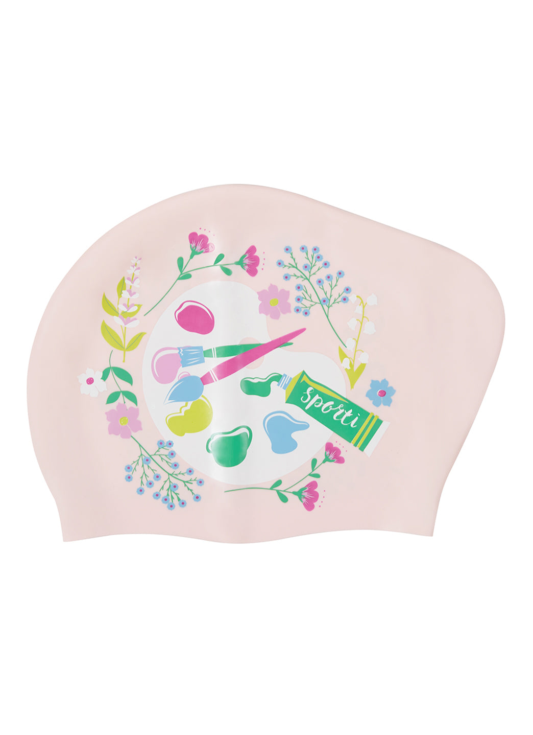 스포티 팔레트 블로썸 롱헤어 번 실리콘 수모 Palette Blossom - 메인 이미지