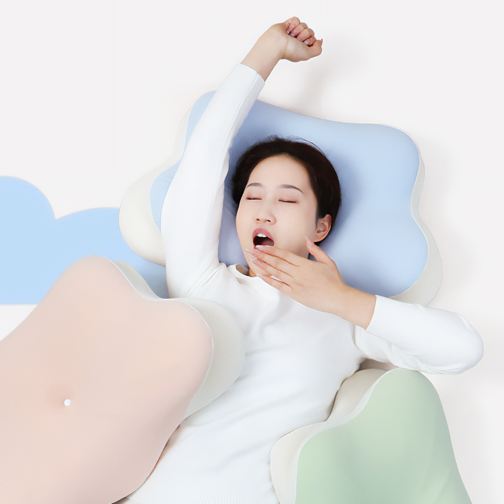 메모리폼 경추 베개 척추 거북목 목편한 기능성 교정 - 상세 이미지 3