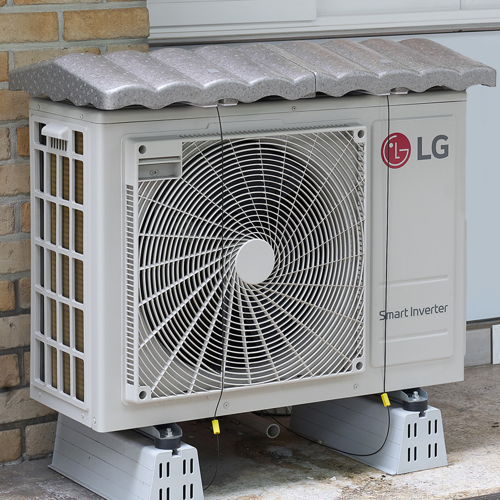 윈드비 에어컨 실외기 커버 덮개 가림막 삼성 LG 햇빛 열차단 가리개 절전 방수 보호 대형