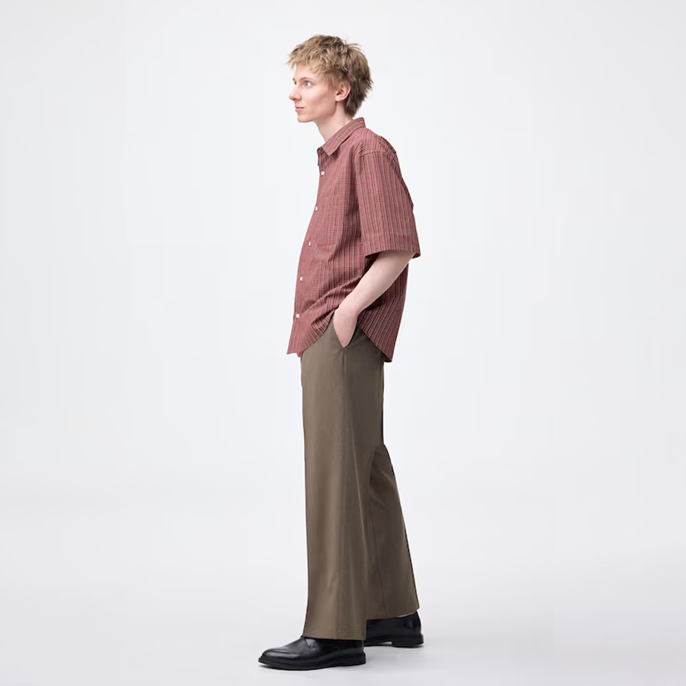 지유 바지 와이드 슬랙스 EC 팬츠 357964 - 상세 이미지 4