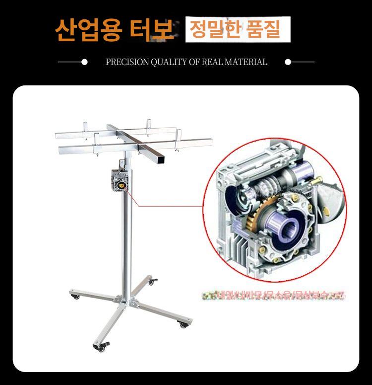 에어컨 시스템 리프트 핸드형 윈치 시공 천장 브래킷 수동 3.0m 접이식 하중 75.0kg - 상세 이미지 3