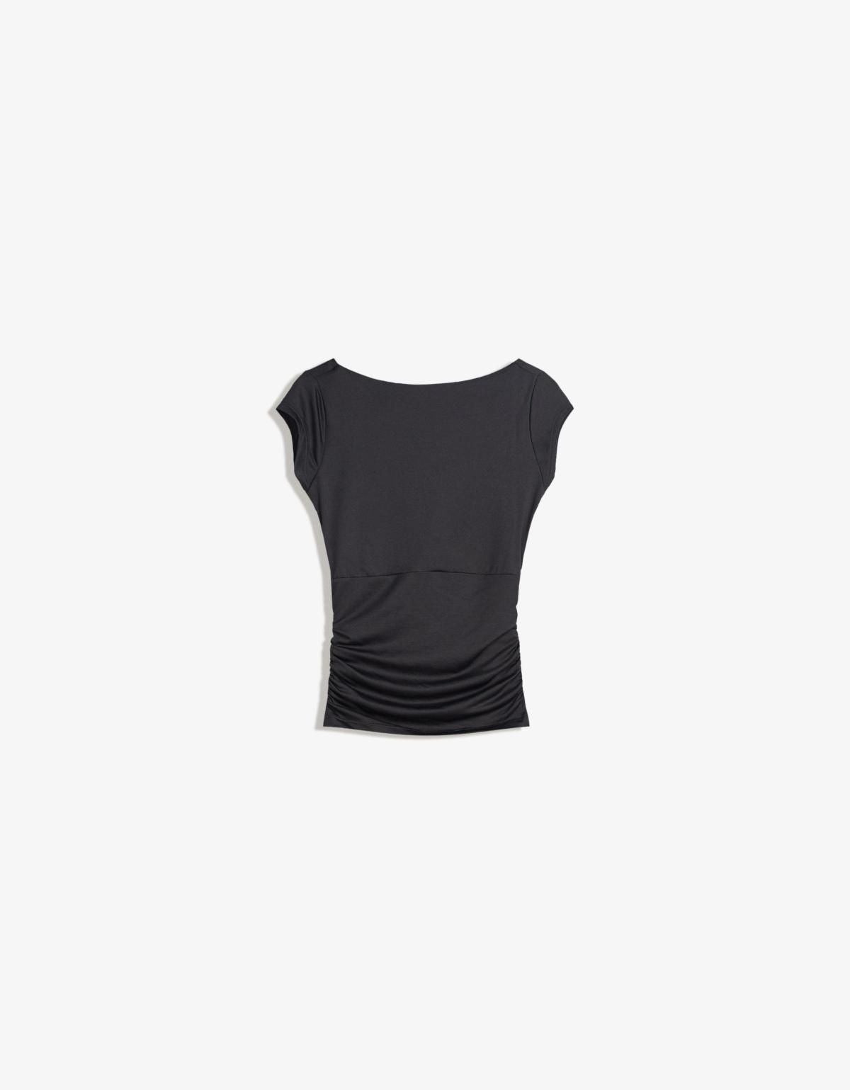 버쉬카 테크니컬 폴리아미드 반팔 티셔츠 7625/256 BLACK - 상품 이미지