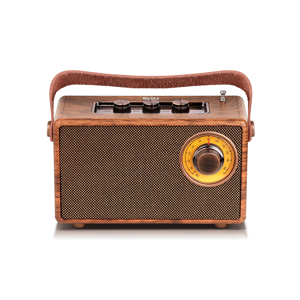 브리츠 BA-MK5 포터블 블루투스 스피커 탁상용 FM 라디오 USB AUX - 상세 이미지 5