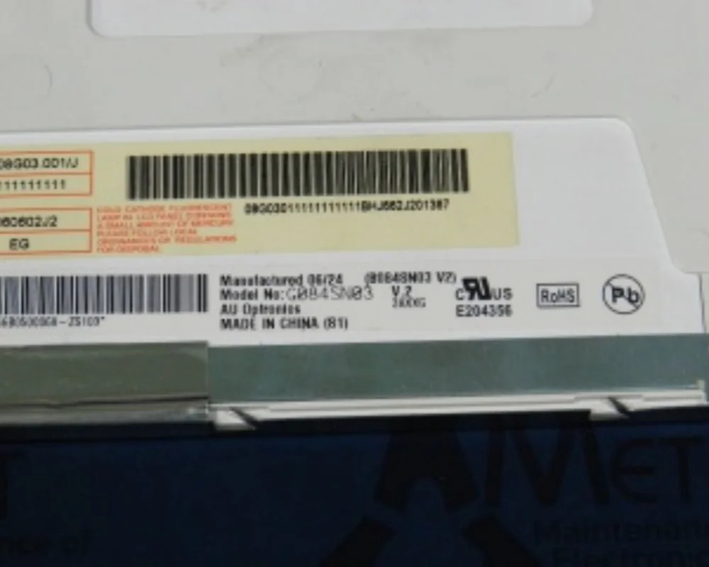 8.4 인치 LCD 디스플레이 화면 G084SN03 V.2 800  600