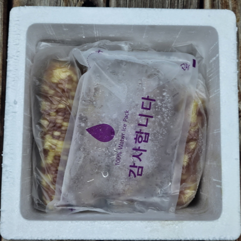 자연가득 쫀득쫀득 맛있게 삶은 홍찰옥수수 10개( 16-18cm) - 상세 이미지 4