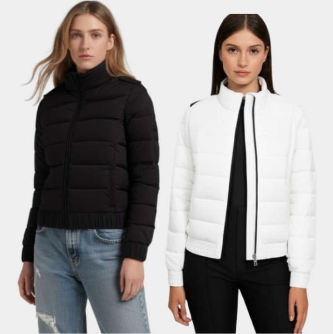 볼빅 골프 여성 겨울 구스다운 가벼운 하이넥 골프웨어 필드룩 다운 패딩 점퍼 자켓