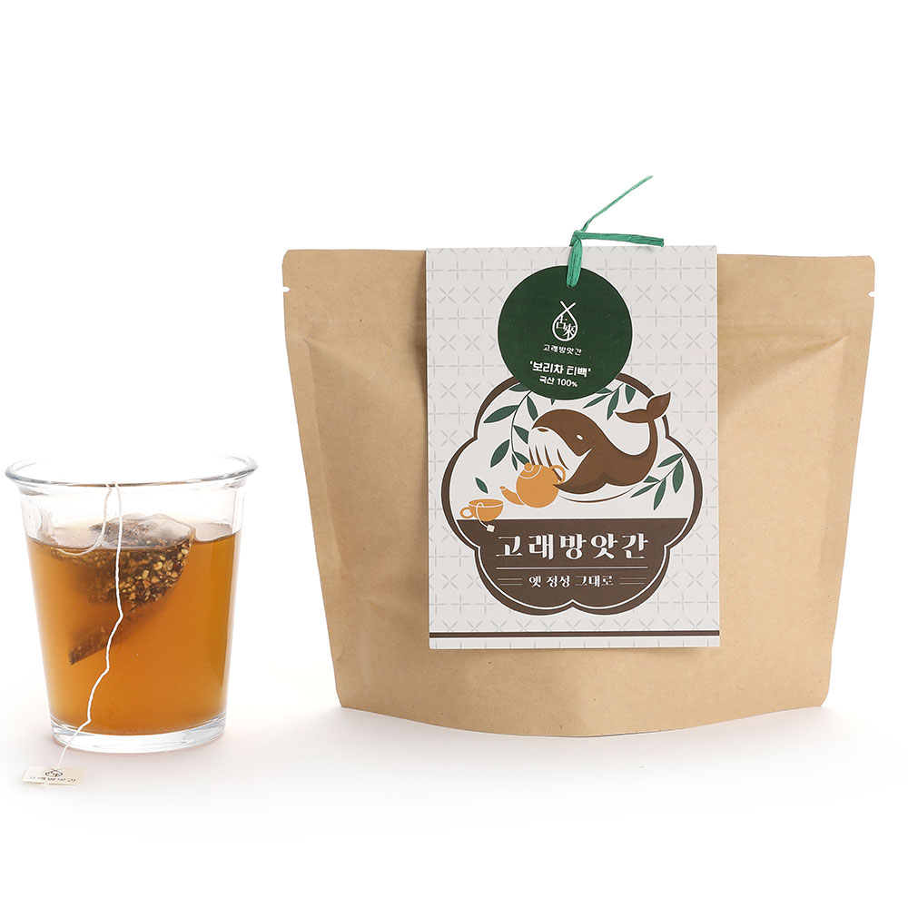 고래방앗간 국산 고소한 보리차티백 냉침 볶은보리차