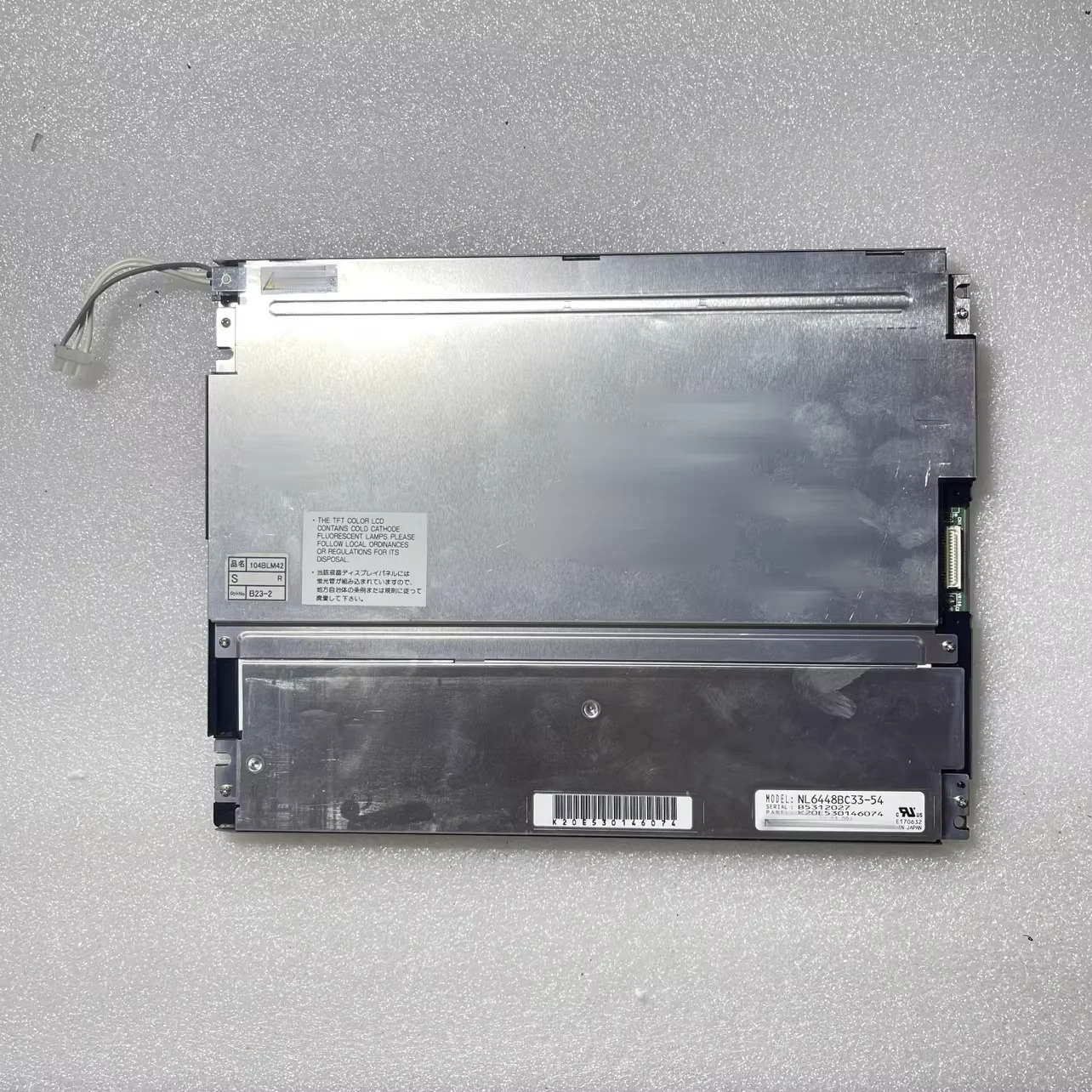 원본 NL6448BC34 LCD 디스플레이 화면