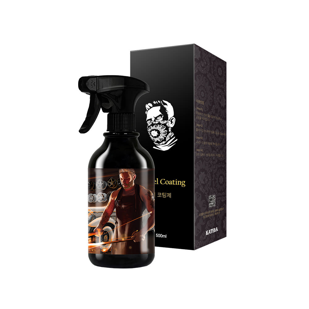 카티바 휠 코팅제 자동차 휠전용 광택코팅제 500ml - 상품 이미지