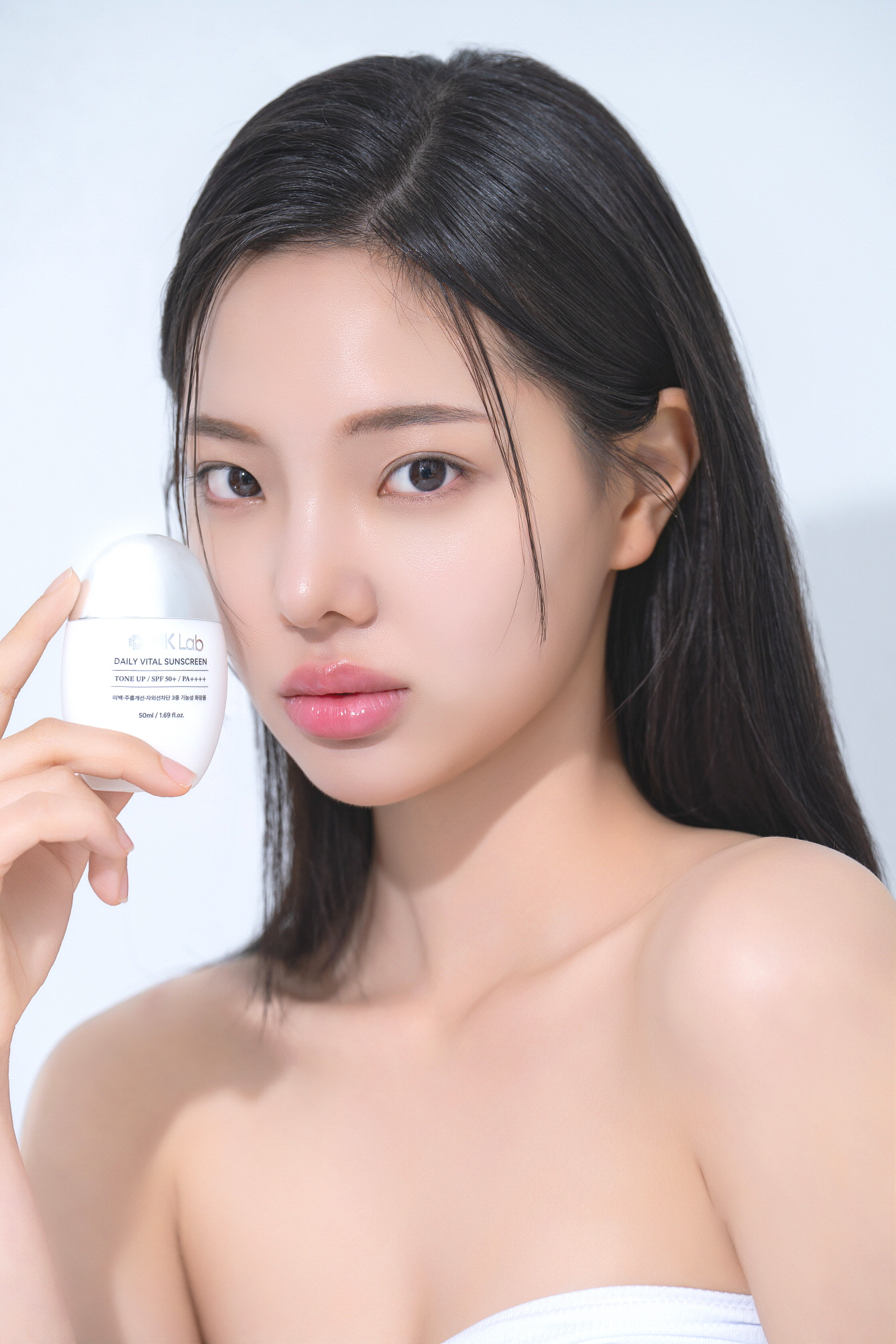 MKLab egf 톤업 선 크림 세럼 에센스 재생 안티에이징 리프팅 유기자차 눈시림 백탁 - 상품 이미지