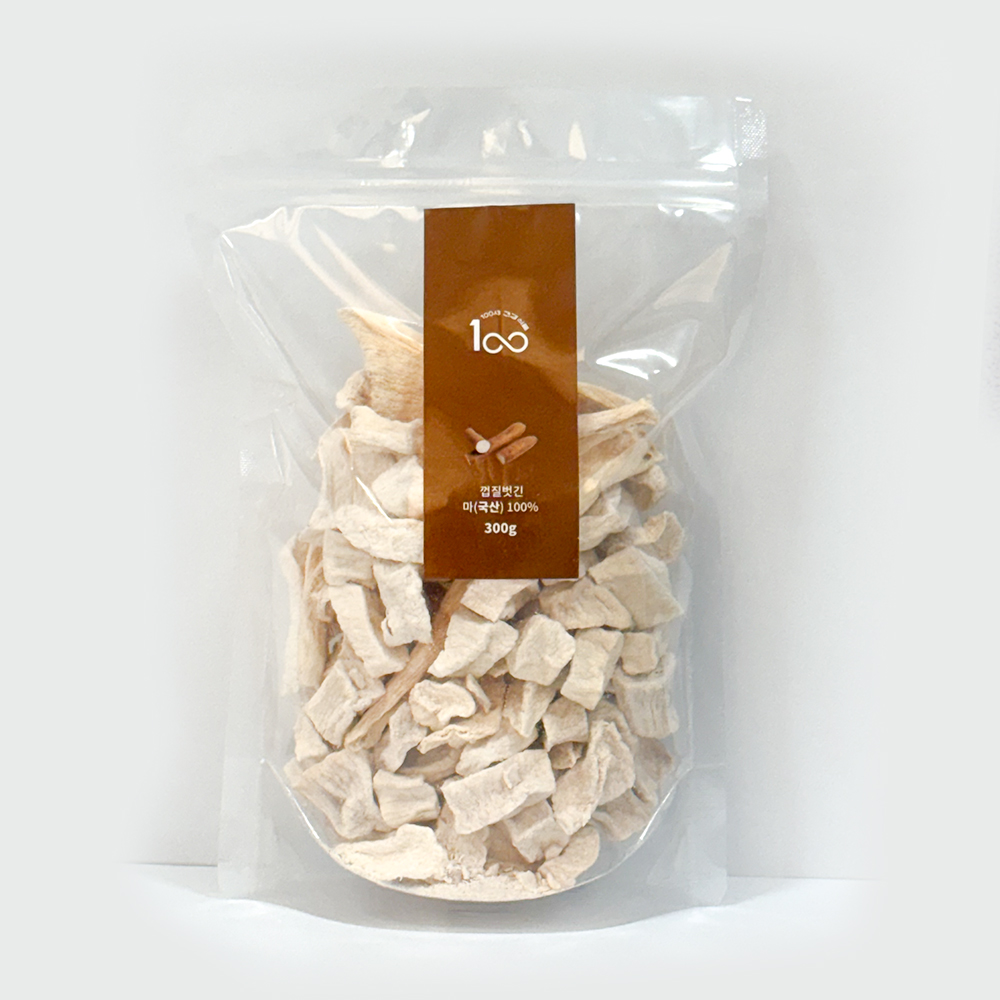 건강밥상 국내산 100% 껍질 벗긴 안동 건조마 무첨가 말린 참마 마른 안동마 300g - 상세 이미지 2