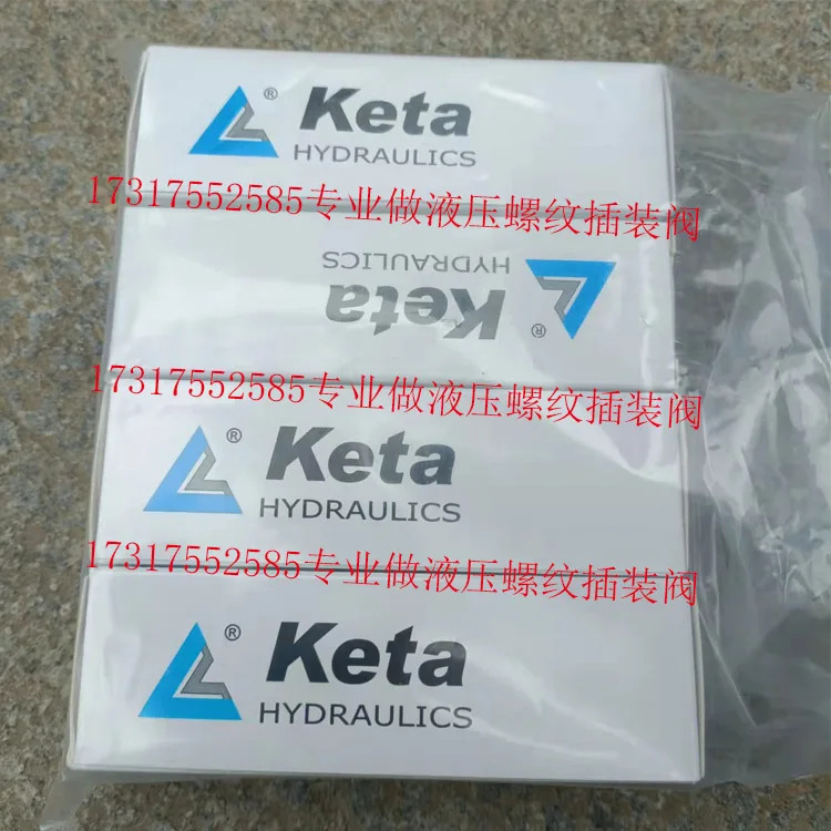 오리지널 Keta 솔레노이드 밸브 수동 LSV08-2NCSP-LM 양방향 체크 2 포지션
