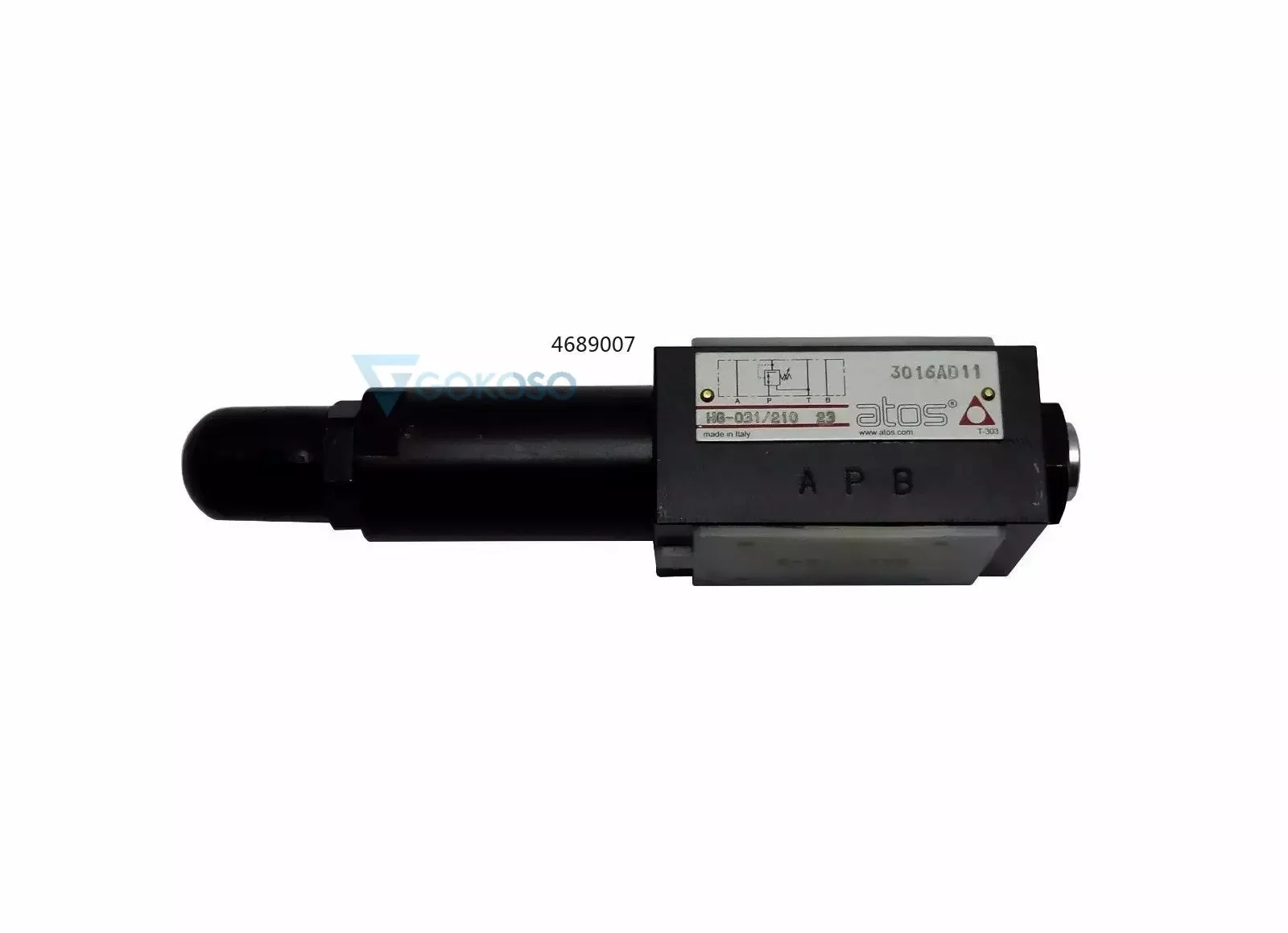 HG-031/210 Atos Zwischenplatten-Druckbegrenzungs-Ventil NG06 감소 밸브 23