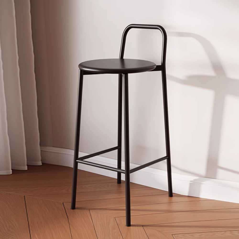 철제 바 의자 아일랜드 식당 바텐 업소용 카페 홈바 75cm 빨강 - 상세 이미지 2