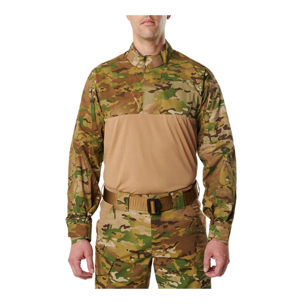 5.11 택티컬 스트라이크 TDU 라피드 MCM(멀티캠) - 5.11 Tactical Stryke TDU Rapid Long Sleeve Shirt (Multicam) - 메인 이미지