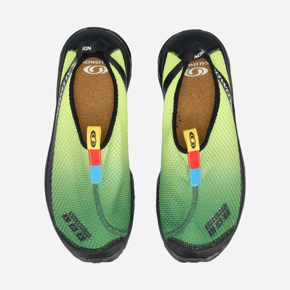 살로몬 RX MOC 3.0 남성 로우컷 운동화 에덴 샤프 그린 블랙 - 상세 이미지 3