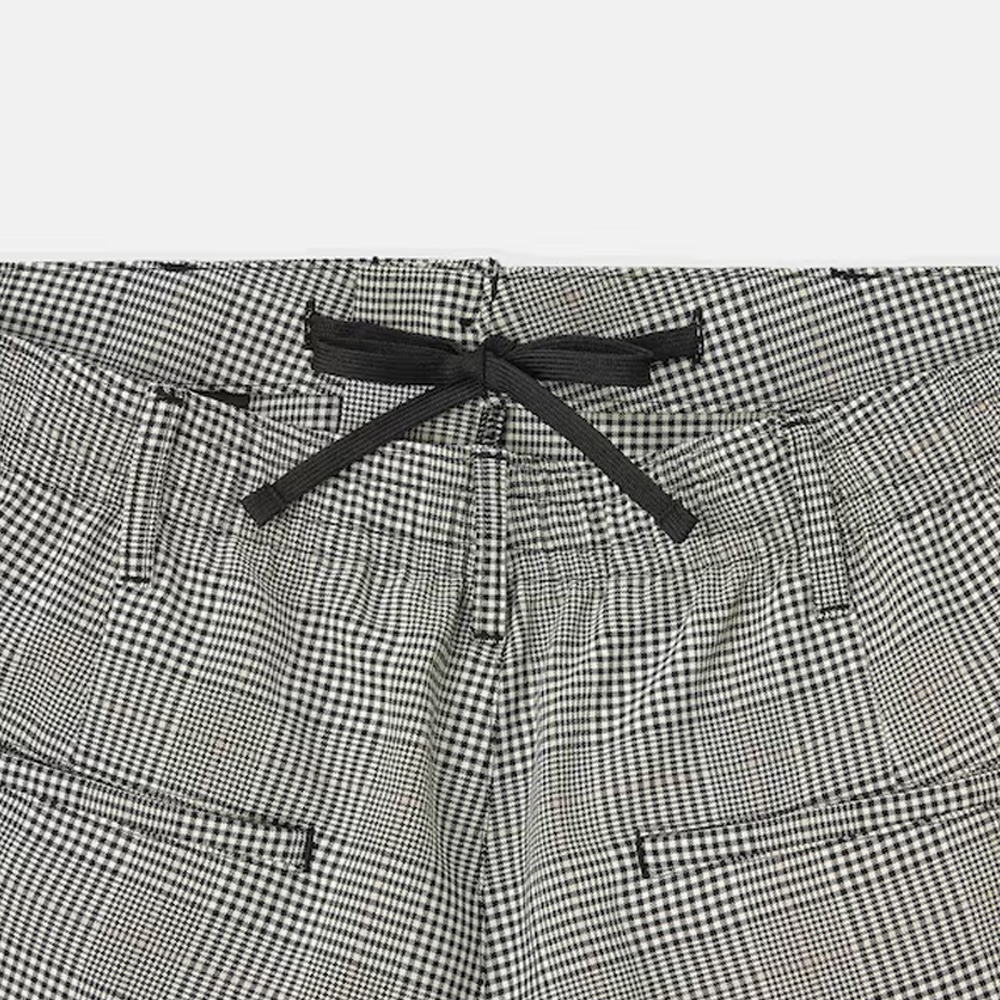 지유 바지 와이드 체크 슬랙스 EC 78.5cm 팬츠 359669 - 상세 이미지 5