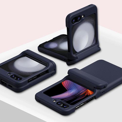 [DC-CASE] 힌지보호 Z플립7FE 7 6  5 4 3 카드수납 케이스 - 상세 이미지 2