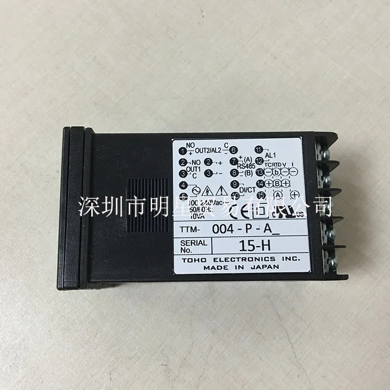 일본 토호 TTM-004W-P-A TTM-004-P-A 온도조절기 자에게 벌칙을 줌