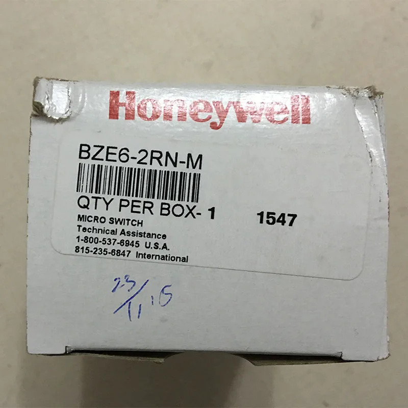 Honeywell 리미트 스위치 BZE6-2RN-M