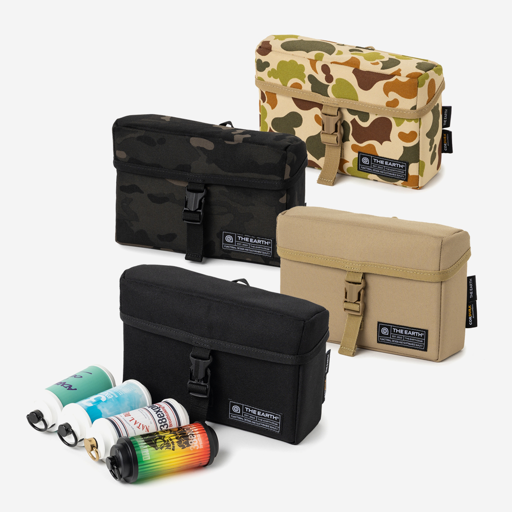 디얼스 코듀라 미니랜턴케이스 CORDURA Mini Lantern Case 골제로 미야비 하드케이스 블랙 - 상세 이미지 3
