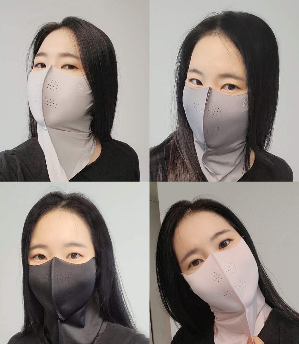 로인트 자외선차단 마스크 러닝 골프 쿨 1+1 - 상세 이미지 5