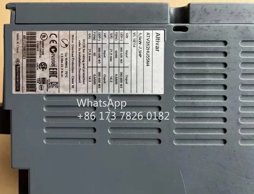 리퍼된 주파수 변환기 atv312hu55n4 5.5kw 380V