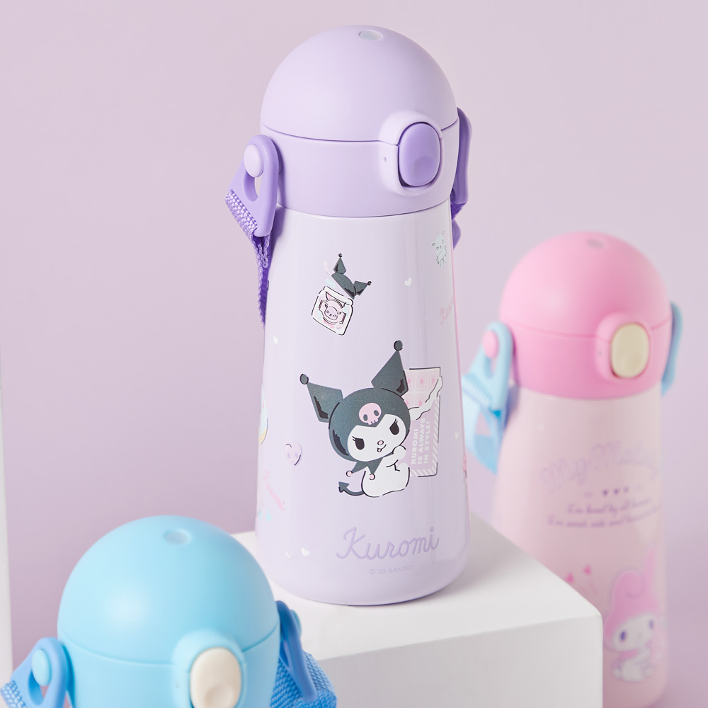 릴팡 더보틀 원터치 어깨끈 이중스텐 물통 460ml 12종 선택1 - 상세 이미지 2