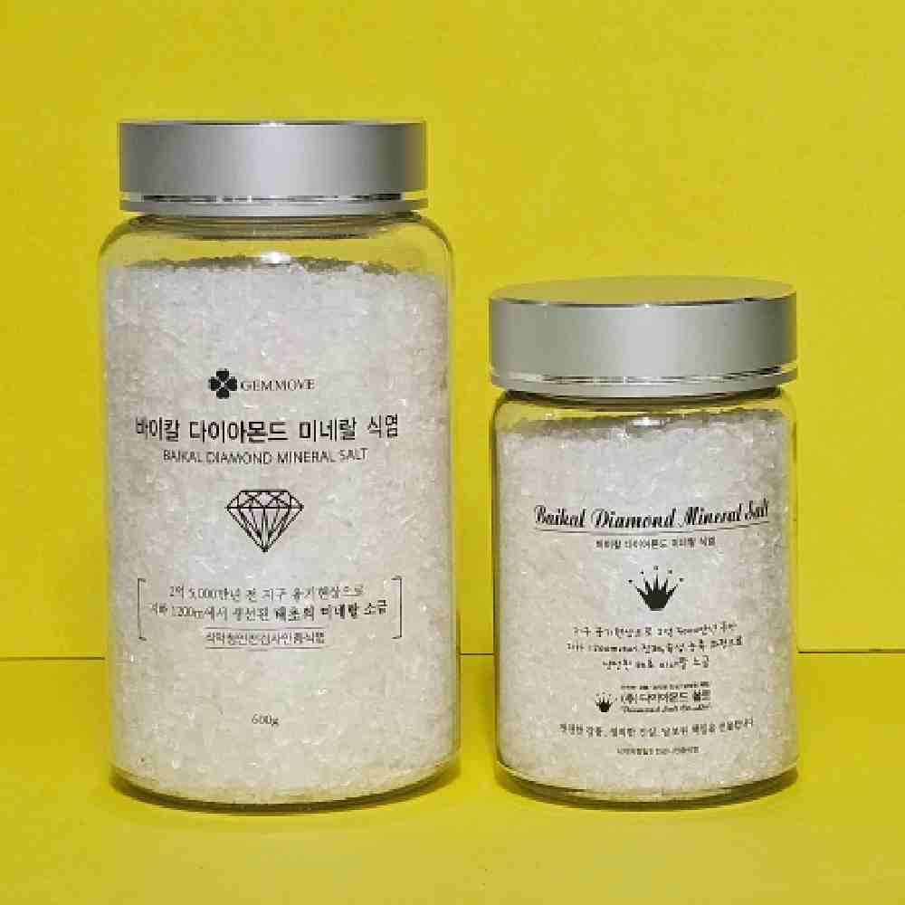바이칼 다이아몬드 천연미네랄 자연 소금 300g,600g - 상세 이미지 4