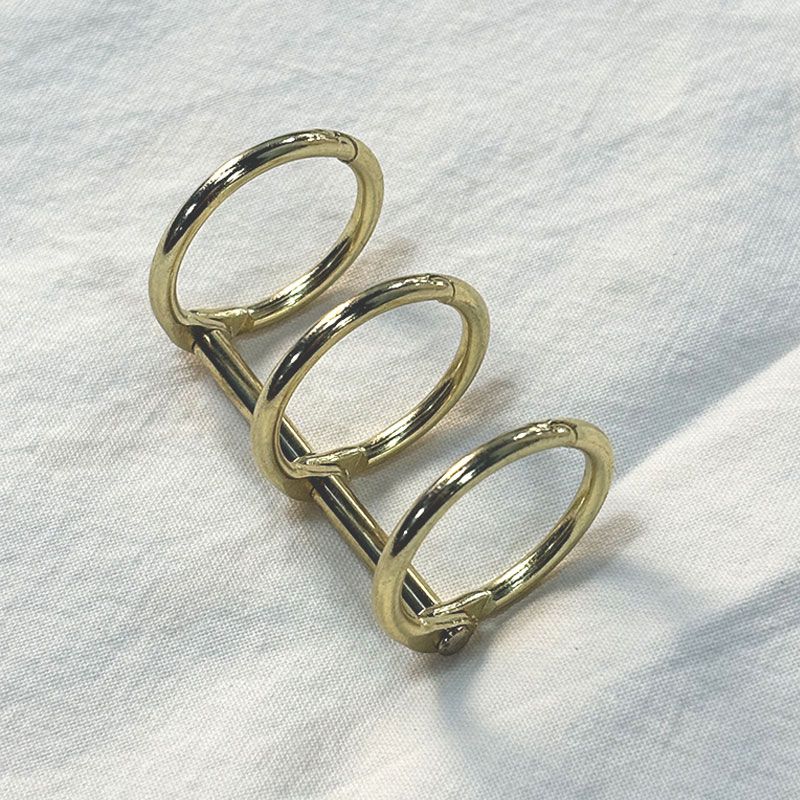 셀프 제본 바인더링 메탈 삼공링 3공 D링 O링 루즈링 바인더 제작 3단 재료 루즈리프 이미지 4