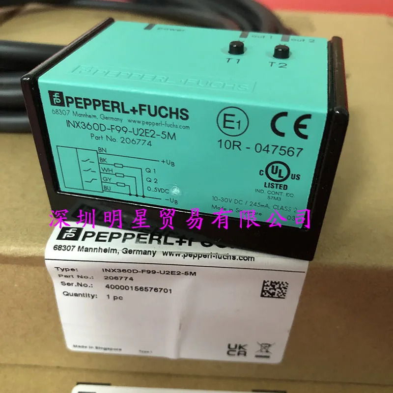 독일 P F Pepperl Fu 틸트 센서 INX360D-F99-U2E2-5M 원 페널티 10