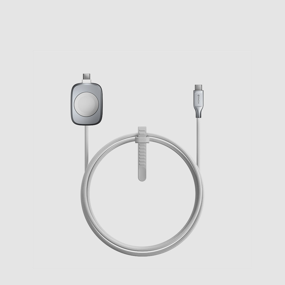 노마드 유니버셜 USB C 타입 100w 고속 충전 PD 케이블 for 애플워치 - 화이트