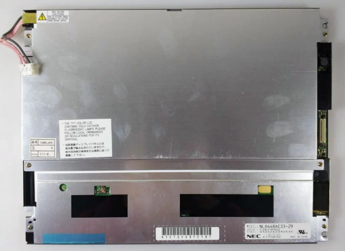 NL6448AC33-29 LCD 디스플레이 화면 10.4 인치 640  480