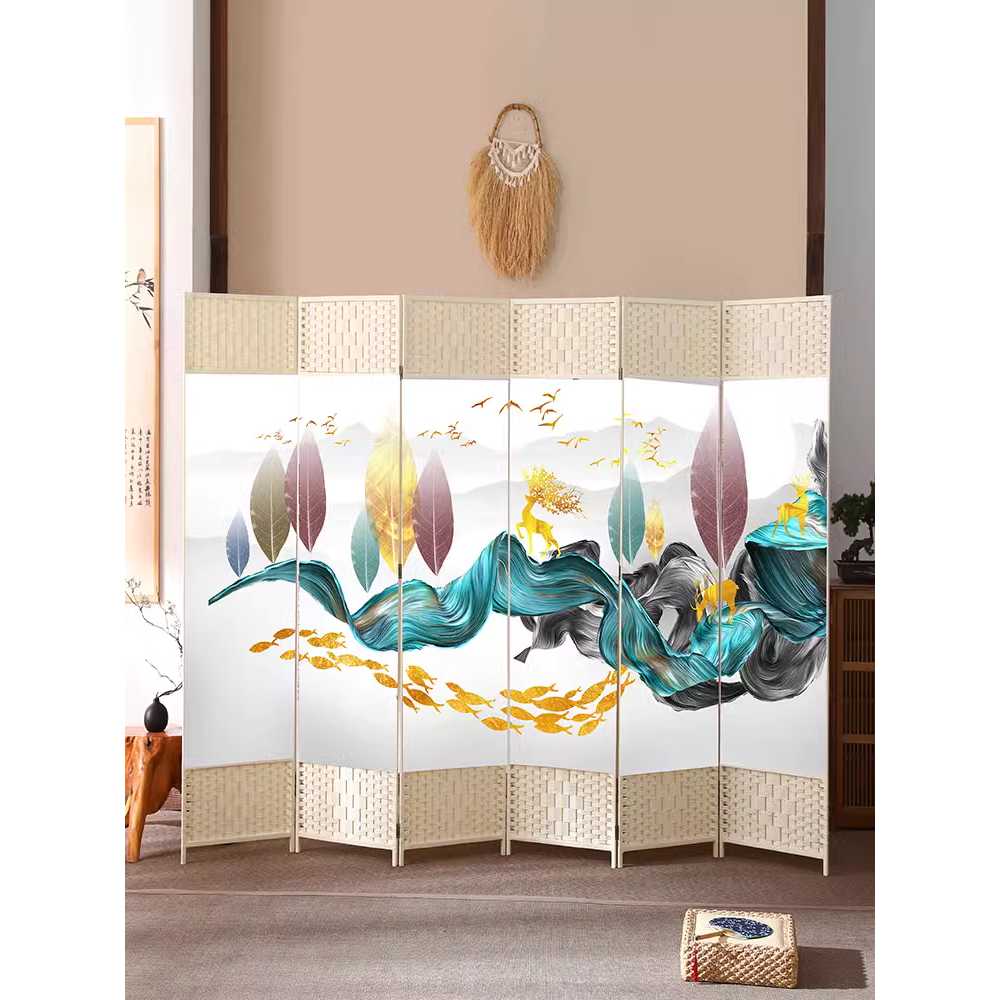 일본식 파티션 이동식 접이식 분리 식당 이자카야 1.5m 높이 단면 1.6m - 상세 이미지 5