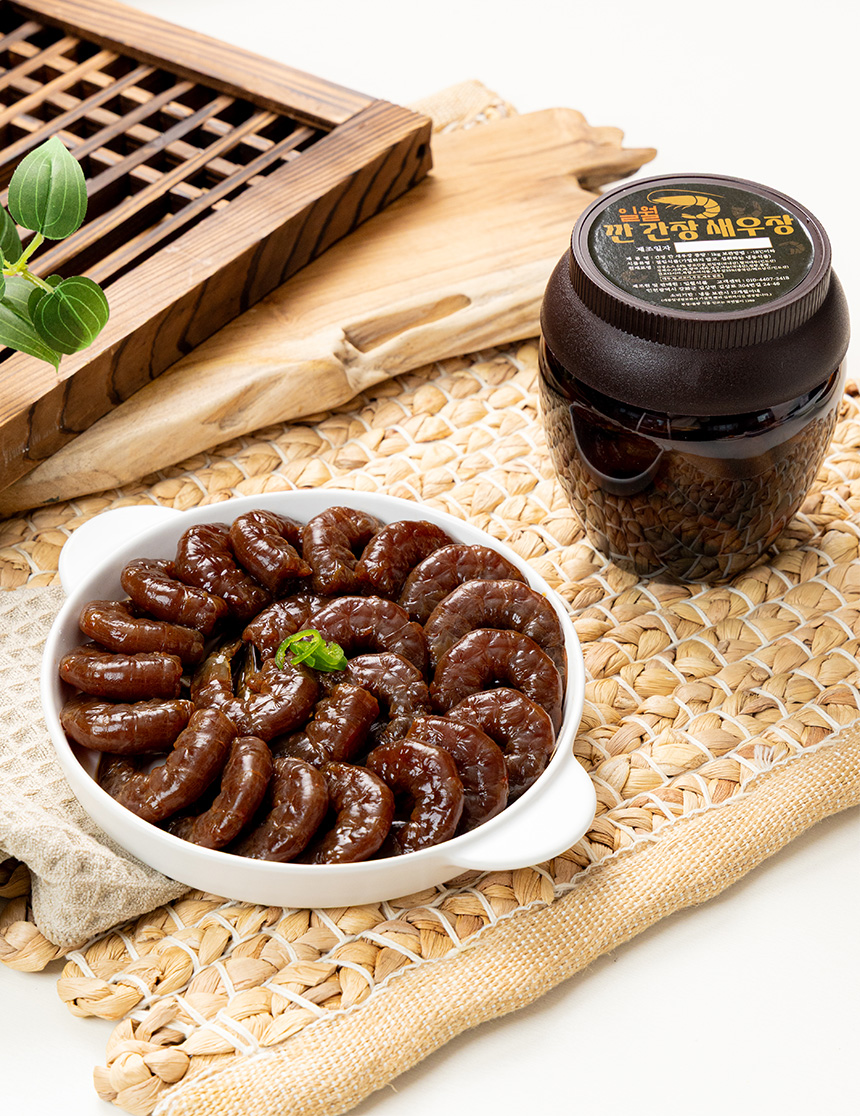 일월식품 수제 깐새우장 간장500g+양념500g 500g2개 세트 - 상세 이미지 3