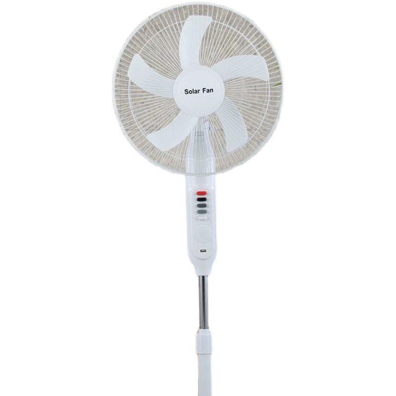 선풍기 휴대용 퇴치 차박 충전 농사 태양광 작업 16inch C - 상품 이미지