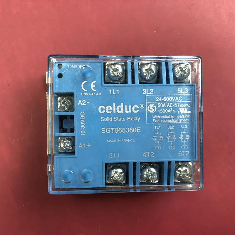 프랑스 CELDUC S967360E 솔리드 스테이트 릴레이 오리지널