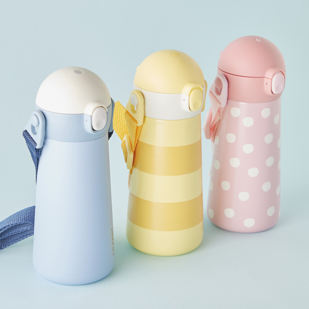 릴팡 더보틀 원터치 어깨끈 이중스텐 물통 460ml 12종 선택1 - 상세 이미지 5