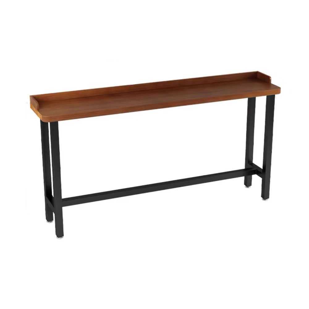 창가 테이블 폭좁은책상 원목 좁고 긴 높은 우드 커피 길이100 폭40 높이105cm - 상품 이미지