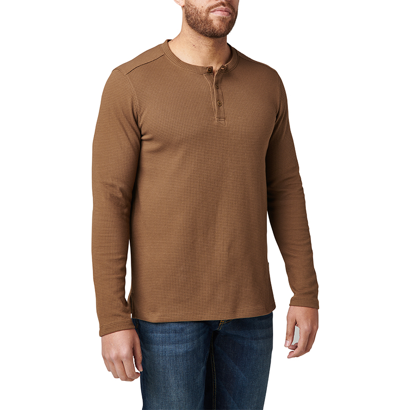 5.11 택티컬 재스퍼 써멀 롱 슬리브 셔츠(다크어스) - Jasper Thermal Long Sleeve Shirt(Dark Earth) - 메인 이미지