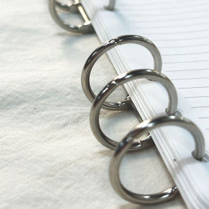 셀프 제본 바인더링 메탈 삼공링 3공 D링 O링 루즈링 바인더 제작 3단... 실사용 후기 | 효과 있을까? - 상품 이미지 2