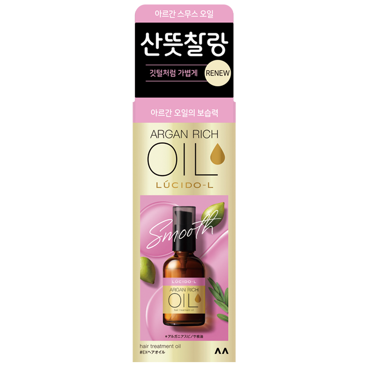 1+1 루시도엘 아르간 헤어오일 프리미엄 초고압 윤기케어 손상방지 테라피 에센스 60ml - 상세 이미지 4