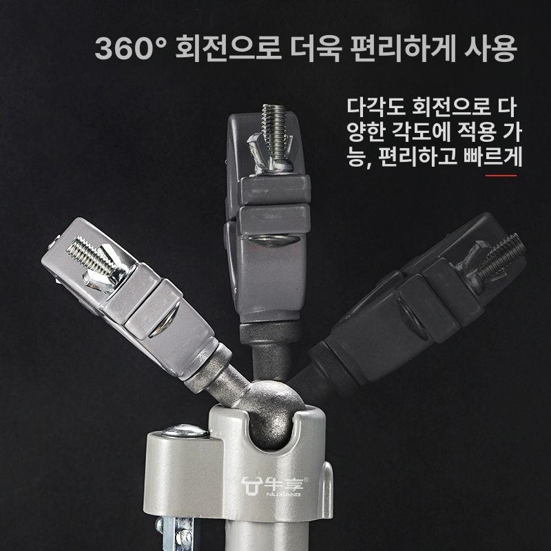 전동드릴 그라인더 백업패드 사포 연결비트 다용도 다기능 고정 스탠드 - 상세 이미지 2