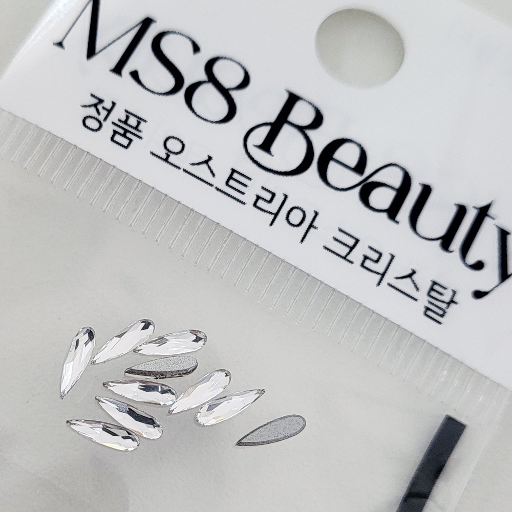 스와로브스키 스톤 2304 레인드롭 6mm 빗방울 10개 크리스탈 스와 제품 이미지