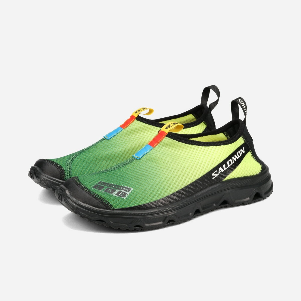 살로몬 RX MOC 3.0 남성 로우컷 운동화 에덴 샤프 그린 블랙 - 상세 이미지 2